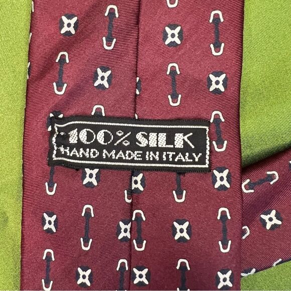 Vintage NWT 100% silk tie. Made in Italy. - Picture 3 of 4